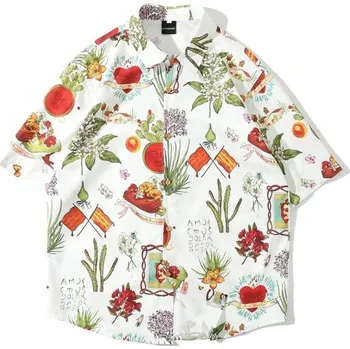 Pánská košile Pánská košile s krátkým rukávem F656 M 5