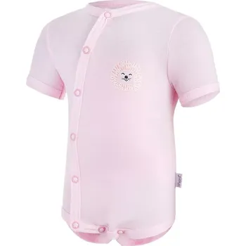 Kojenecký body LITTLE ANGEL body tenké KR Outlast® růžová baby vel. 62 cm