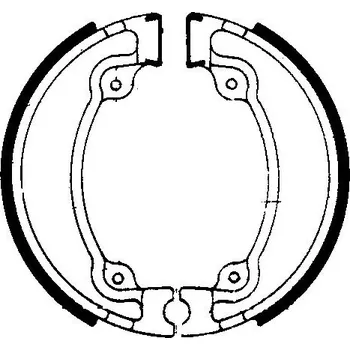 Auto-moto Brzdové čelisti FERODO 225129009 225129009