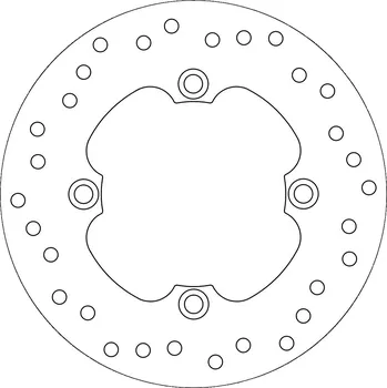 Brzda pro motocykl brzdový kotouč, NEWFREN DF4060A