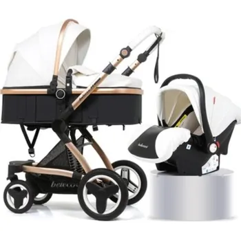 Kočárek Kombinovaný kočárek - Mell bílá