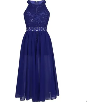 Dívčí šaty Dívčí šaty N324 tmavě modrá 8