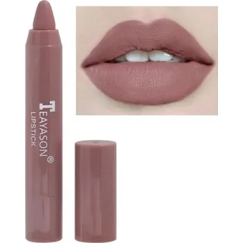 Rtěnka Sametově matná voděodolný rtěnka Dlouhotrvající tužka na rty 1