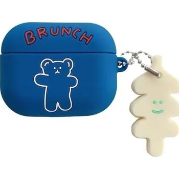 Příslušenství pro sluchátka Obal na pouzdro na Apple Airpods Pro K2211 tmavě modrá