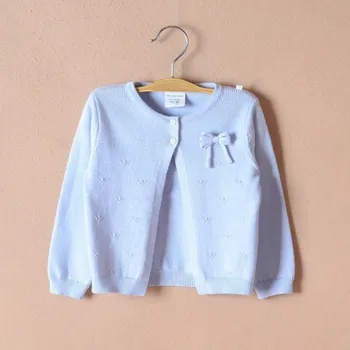 Dívčí svetr Dívčí svetr L657 světle modrá 4