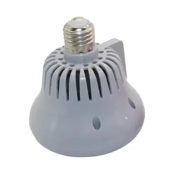 Nastavitelný tepelný zářič do terária šedá