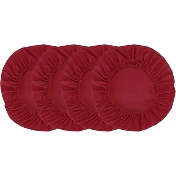 Potah na židli Potah na židli 4 ks vínová