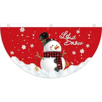 Vánoční dekorace Závěsná vánoční dekorace 85 x 45 cm 1