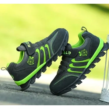 Dívčí tenisky Dětské tenisky A274 zelená 33