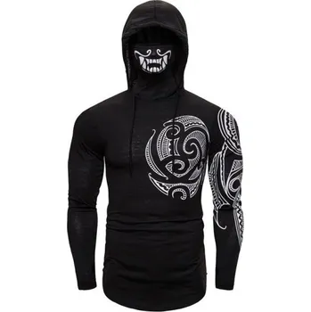 Pánská mikina Pánská mikina s maskou černá XS