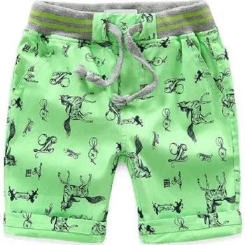 Dívčí kraťasy Dětské kraťasy N711 zelená 6