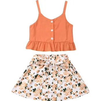 Dívčí top a sukně L1499 6