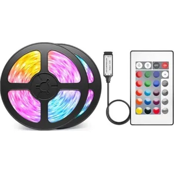 LED páska Voděodolný RGB LED pásek s bluetooth 5 m