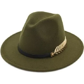 Klobouk Unisex klobouk vojenská zelená