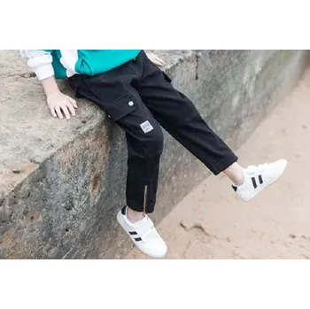 Chlapecké kalhoty Chlapecké kalhoty L2249 černá 8