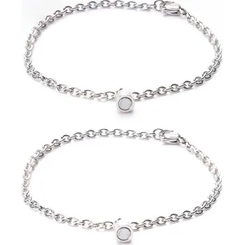 Náramek Řetízkový náramek pro páry 2 ks 20 cm 3 mm
