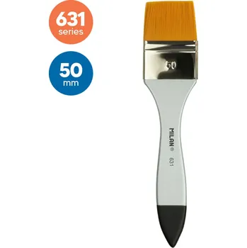 Umělecký štětec Štětec MILAN široký č. 50 - 631 Premium Synthetic