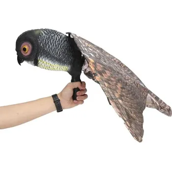 Odpuzovač zvířat Plašič ptáků maketa sovy C973