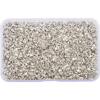 Dekorační kamínky 80 g stříbrná