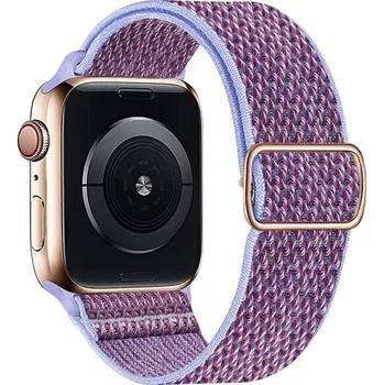 Nylonový řemínek pro Apple Watch 42 mm / 44 mm / 45 mm T865 fialová