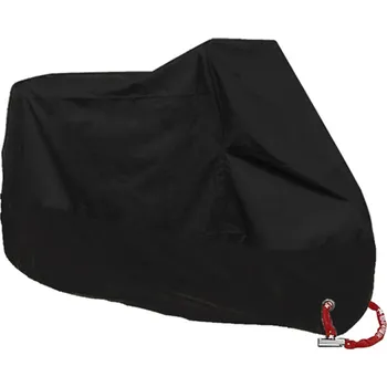Motokosmetika Voděodolný kryt na motocykl 180–200 cm Polyesterový venkovní obal proti dešti UV ochraně Plachta na motorku Cestovní použití černá