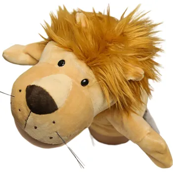 plyšák Plyšový maňásek lev žlutá