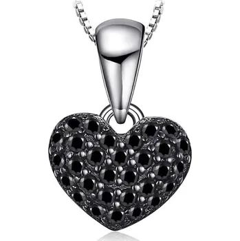 Přívěsek Přívěsek černé srdce