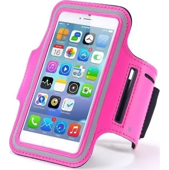 Potítko Sportovní pouzdro na mobil růžová 5S