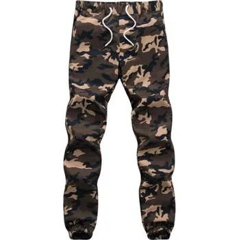Pánské armádní kalhoty Joggers J2634 khaki S