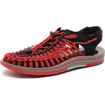 Pánská obuv Pánské sandály červená 42