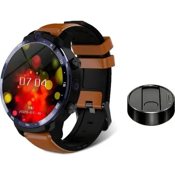 Chytré hodinky Chytré hodinky s fotoaparátem a powerbankou hnědá