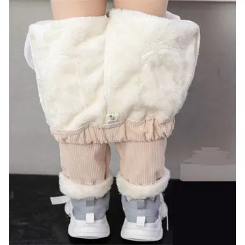 Dívčí kalhoty Dívčí kalhoty T2444 khaki 3