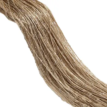 Provázková záclona 1 x 2 m béžova