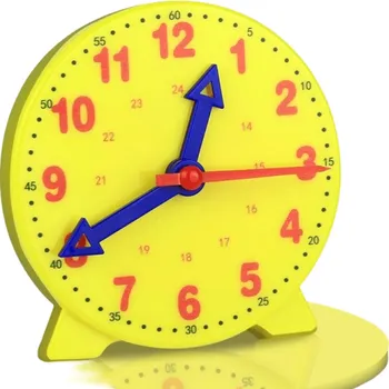 Hodiny Dětské edukační hodiny G3028 žlutá