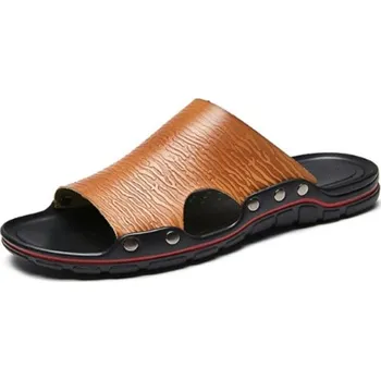 Pánské pantofle Pánské pantofle Pablo hnědá 42