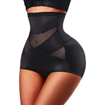 Kalhotky Tvarující kalhotky s vysokým pasem T1216 černá L