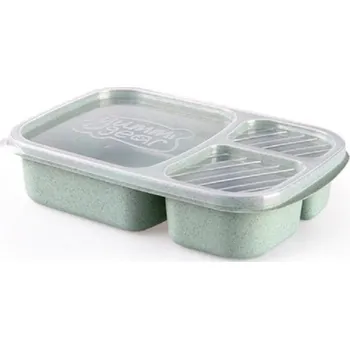 dětská jídelní sada Svačinový box J2750 zelená