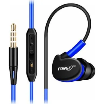 Sluchátka Sportovní sluchátka za uši K1884 modrá