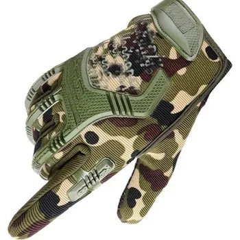 Sportovní střelba Taktické vojenské rukavice Protiskluzové vojenské rukavice Ochranné rukavice armádní zelená XL