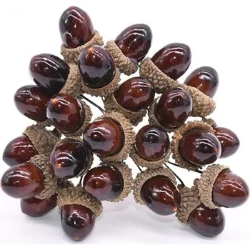 Umělý svazek žaludů 24 ks