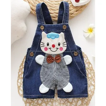 Dětské kalhoty s laclem 9-12 měsíců C