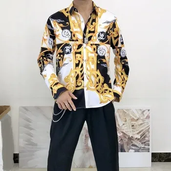 Pánská košile Pánská košile se vzorem F769 S 4