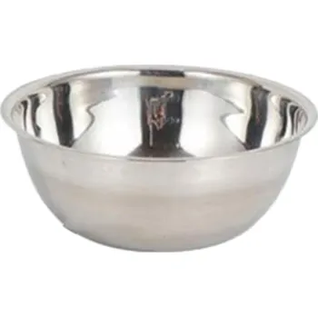 Nerezová kuchyňská miska s ryskami 20 cm Objem 1600 ml Odměrná mísa na vaření a míchání Kvalitní nerezová ocel Hladký povrch Snadné čištění