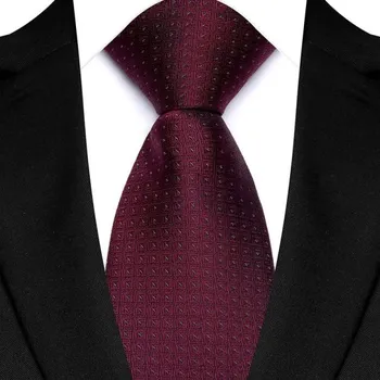 Prošívaná červená pánská kravata 145 x 8 cm Kvalitní materiál Elegantní kravata Stylový pánský doplněk Business i společenské události