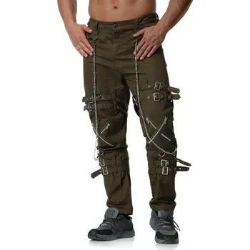 Pánské kalhoty Pánské kalhoty A3118 armádní zelená 36