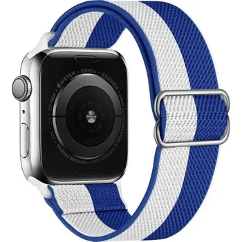 Příslušenství k chytrým hodinkám Nylonový řemínek pro Apple Watch s vlajkou Řecka 42 mm / 44 mm / 45 mm
