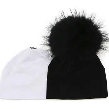 Čepice Set dětských bavlněných čepic - 2 kusy J3422 3