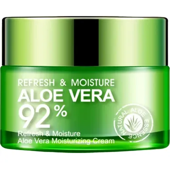 Pleťová maska Pleťový krém s Aloe vera Hydratační hloubkový krém Vyživující pleťový krém s Aloe vera 50 g Péče o pleť