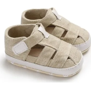 Dívčí bačkory Chlapecké capáčky A245 béžova 0-6 měsíců