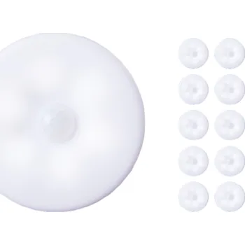 Noční světlo LED noční světlo s pohybovým senzorem 10 ks 2